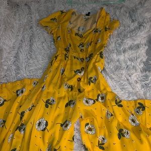 A very nice yellow romper